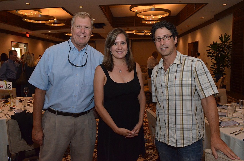Mark Alderson, Sara Kane and Justin Bloom