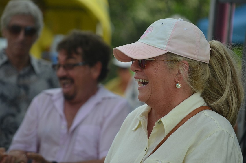 Agnes Cameron dances to the groovy music of her youth. She says her favorite song is â€œI Want to Hold Your Handâ€ by the Beatles.