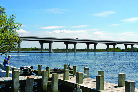 This rendering shows what the Fort Hamer Bridge could look like.