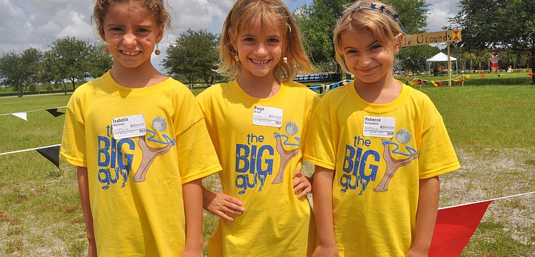 Isabella Bartman, Paige Bright and Rebecca Richardson