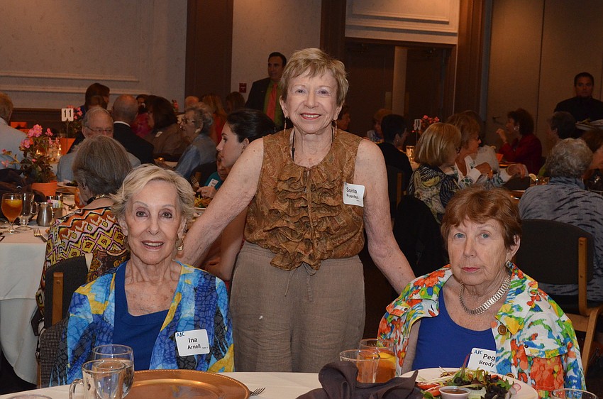Ina Arnell, Sonia Fuentes and Peg Brody