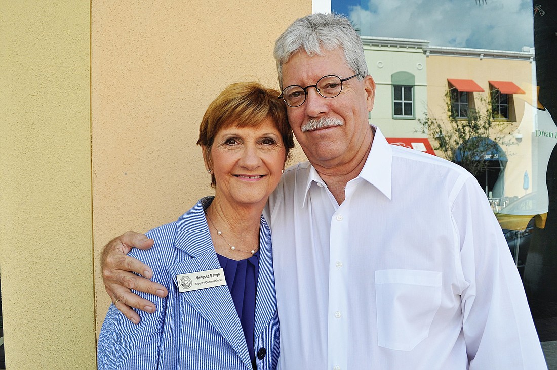 Vanessa Baugh and her husband, Don, reflect on how political life has changed the dynamics of their store, Vanessa Fine Jewelry, on Lakewood Ranch Main Street.