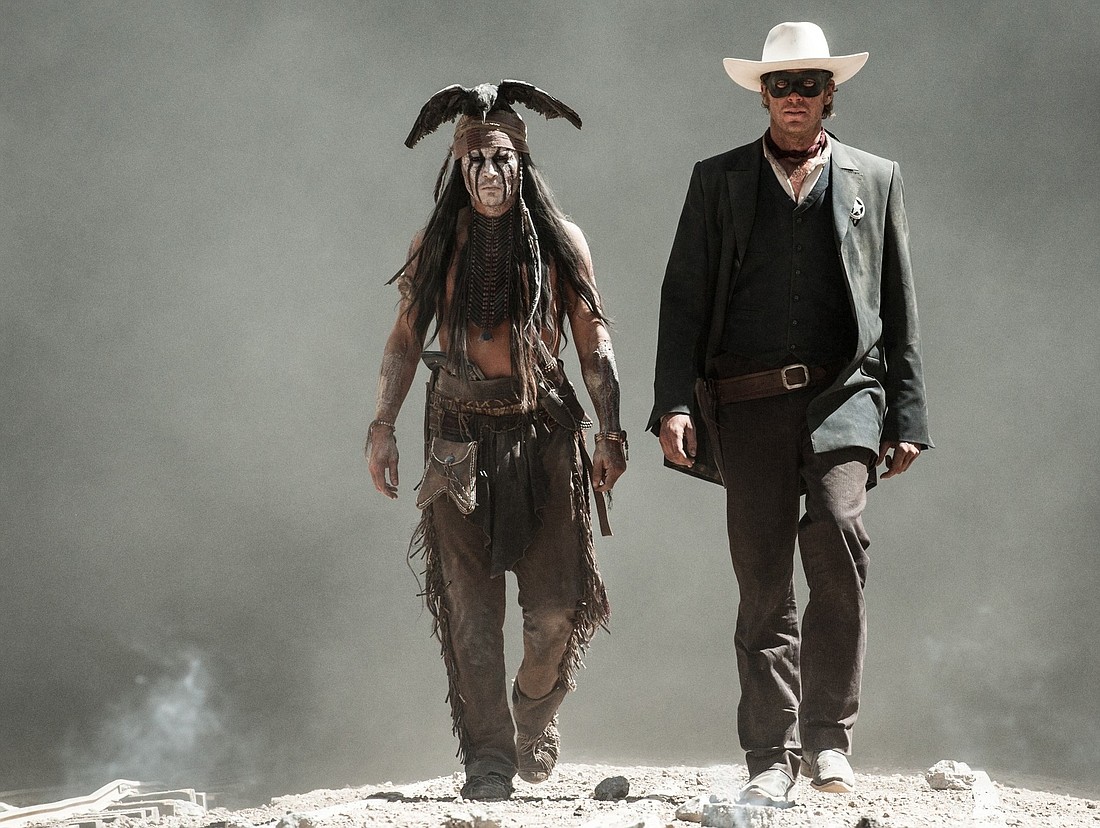 "The Lone Ranger" is playing in theaters now.
