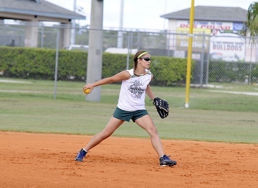 Quicksilver 00 utility player Kendyl Brahler has been playing softball for nearly nine years.
