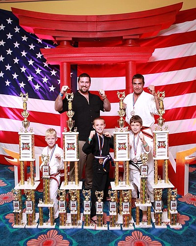 Dojo Martial Arts Academy won three world championships at the US Open ISKA World Martial Arts Championships.