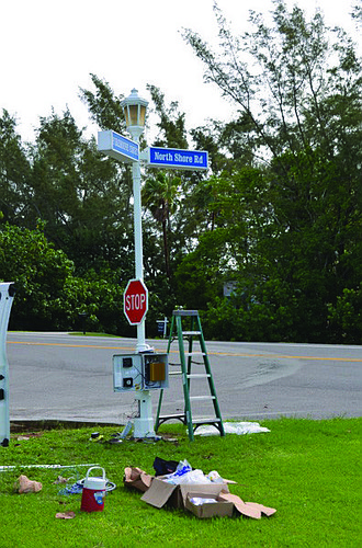License-plate camera recognition systems were installed on both ends of the Key two weeks ago.