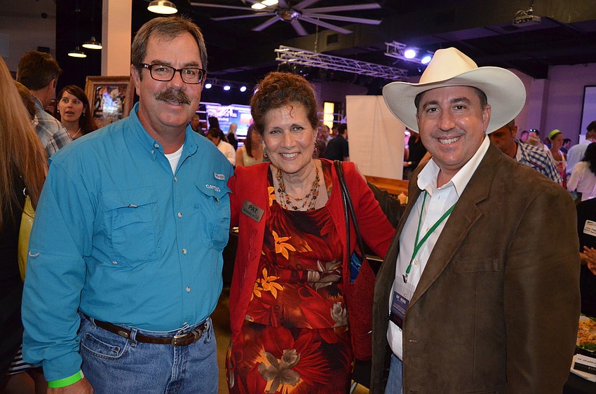 Clayton Thompson, Pat Krohmer and Dave Kauffman