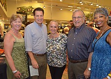 Angie Stringer, Jim Flynn, Ethna and Ted Wishnie and Daisy Saunders