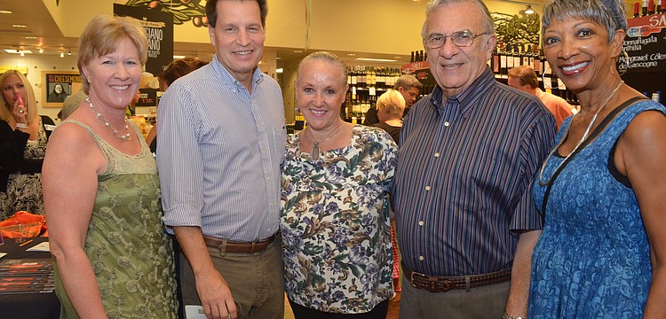 Angie Stringer, Jim Flynn, Ethna and Ted Wishnie and Daisy Saunders