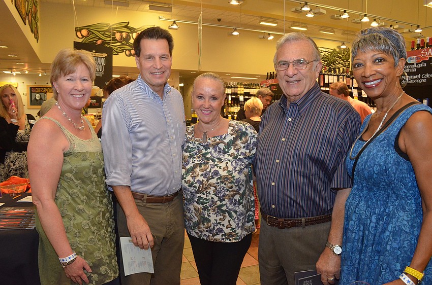 Angie Stringer, Jim Flynn, Ethna and Ted Wishnie and Daisy Saunders