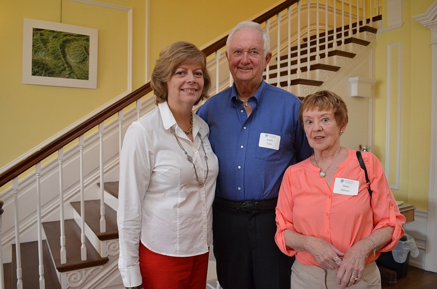 Joanna and Buddy Coke with Helen Sanssen