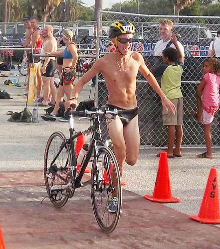 Sixteen-year-old Matthew Chapman finished eighth in the 15 to 19 age group at last yearÃ¢â‚¬â„¢s Top Gun Triathlon. Courtesy photo.