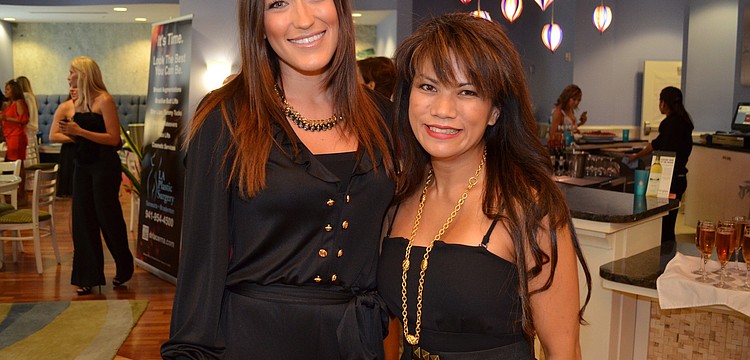 Ashley Bafia and Dr. Melinda Lacerna