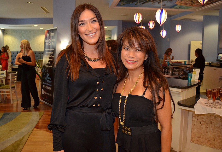 Ashley Bafia and Dr. Melinda Lacerna