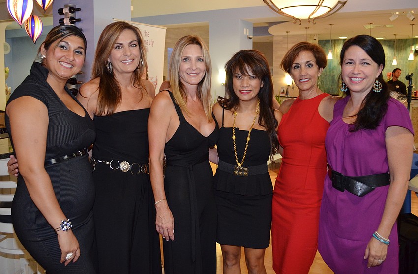 Lany Clas, Leslie Power, Shelley Kyser, Dr. Melinda Lacerna, Patti Eisemann and Kay Mathers