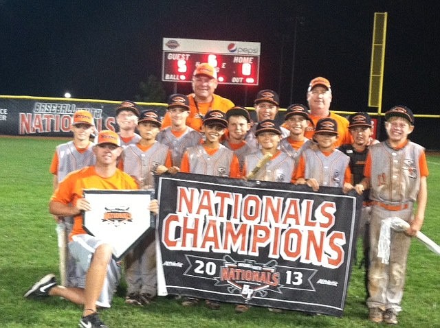 The Sarasota Sting 11U travel baseball team went 6-1 to win the Youth Baseball National Championship.