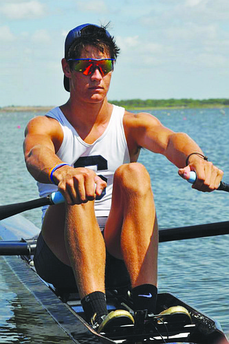 Seventeen-year-old Travis Taaffe will row in the MenÃ¢â‚¬â„¢s Varsity 8+ boat at the 2013 World Rowing Junior Championships, following in the footsteps of his older brother, Alex, who rowed in the same event four years ago. Courtesy photo