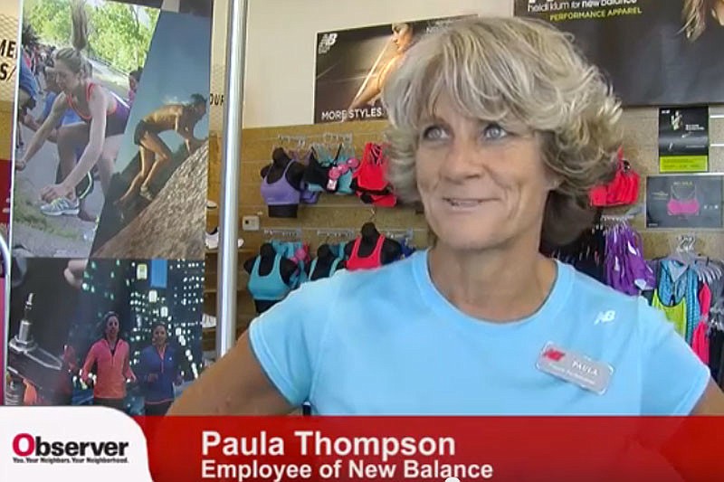 Paula Thompson, an employee of New Balance