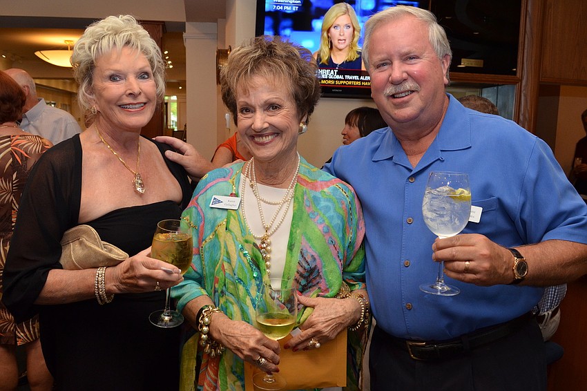 Judy Harms, Karen Gallagher and Duane Harms