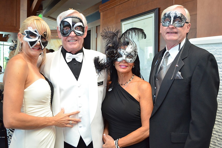 Sirlene and Jerry Bonney with Jackie and Lynn Millikin