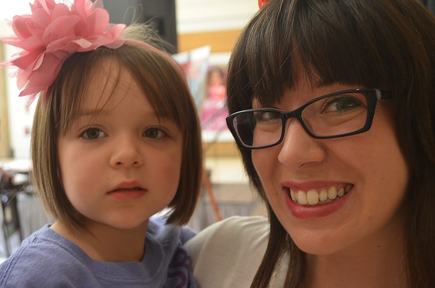 Lindsey Nickel says she wants her daughter, Eve Delao, to grow up with confidence.