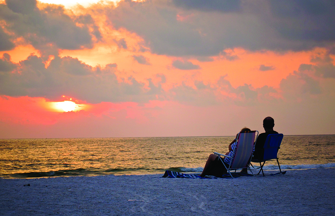 Sergio Albuquerque submitted this sunset photo, taken on Coquina Beach.