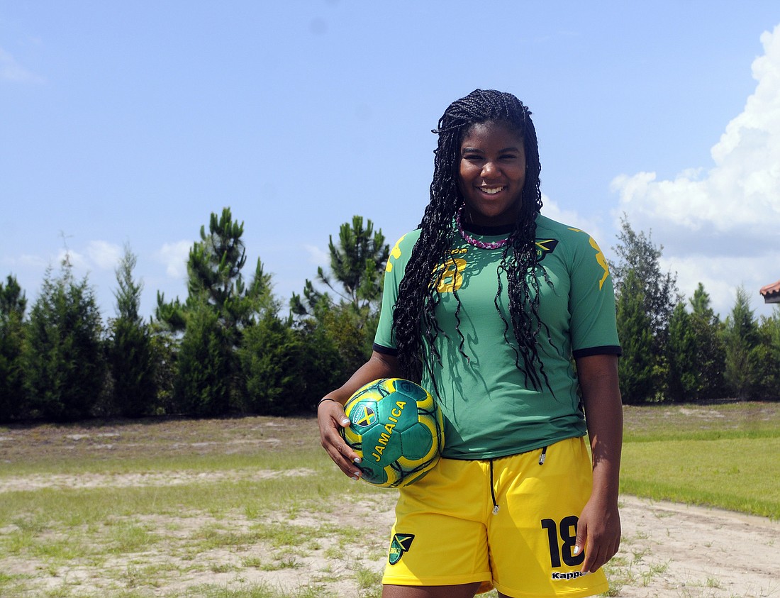 Seventeen-year-old Kayla Gray helped lead the under-20 Jamaican women's team to a 3-0 record in Group Four of the Caribbean Football Union Women's Qualifying Tournament July 23 to July 27.