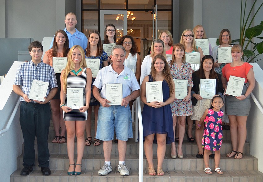 The 2013 Kiwanis Foundation Scholarship recipients