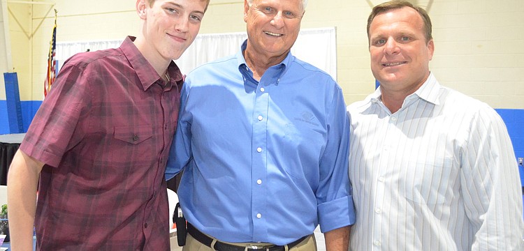 Colin Stalker, Mack Reid and Bill Sadlo