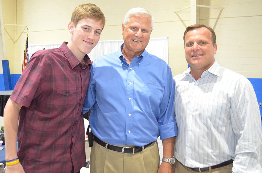 Colin Stalker, Mack Reid and Bill Sadlo