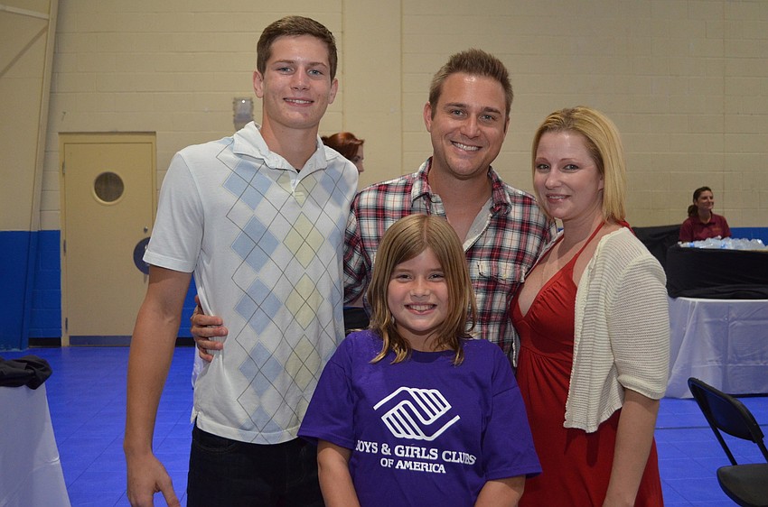 Kevin Stalker, Larry Bowman, Marie Bowman and Madison Stoddard