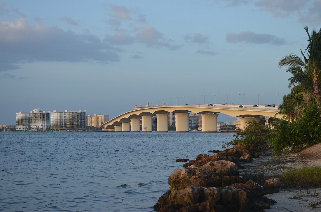 Runners, walkers and cyclists traverse the towering stretch of concrete, tourists pose for pictures and angles drop lines under the Ringling Bridge daily.
