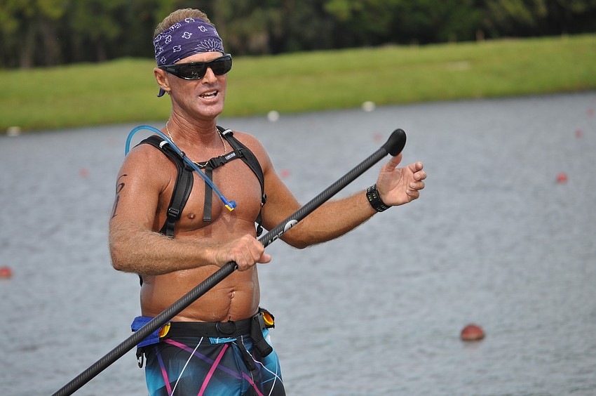 John Sekas from St. Petersburg has been competing for four years.