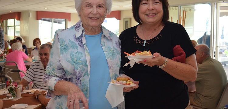 Betty Cook and Barbara Grimes