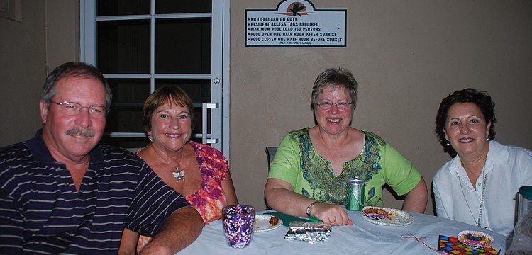 Dave Parnkiske, Stephanie Carper, Pam Upton and Joyce Rosenberg