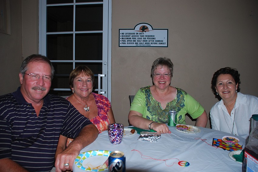 Dave Parnkiske, Stephanie Carper, Pam Upton and Joyce Rosenberg