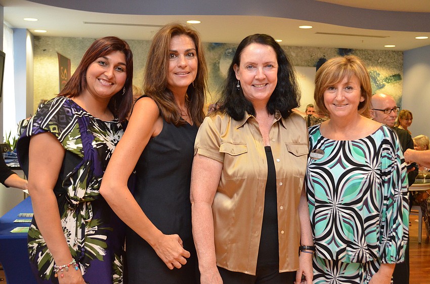 Organizers of the event Lany Clas, Leslie Power, Louise Bruderle and Janet Hansen