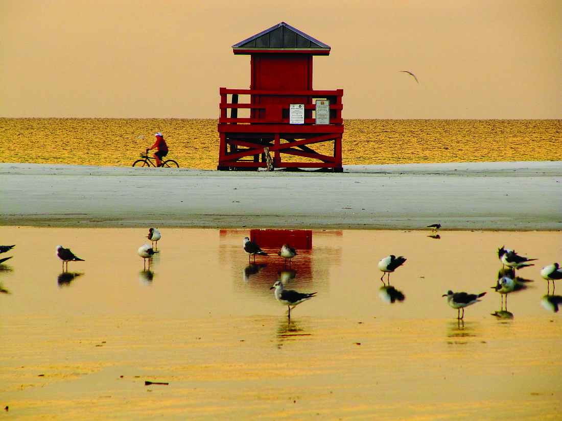 Samantha Bisceglia submitted this photo of a lifeguard stand on Siesta Key Beach.