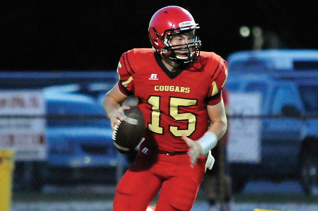 The Cardinal Mooney High football team cruised to a 49-7 victory over Bradenton Christian in its Kickoff Classic Aug. 23.