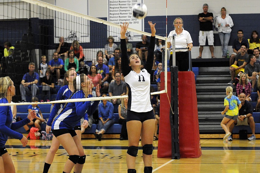 ODA junior setter Monica Costa netted 37 assists during the Lady Thunder's 3-1 victory over Sarasota Christian Aug. 26.