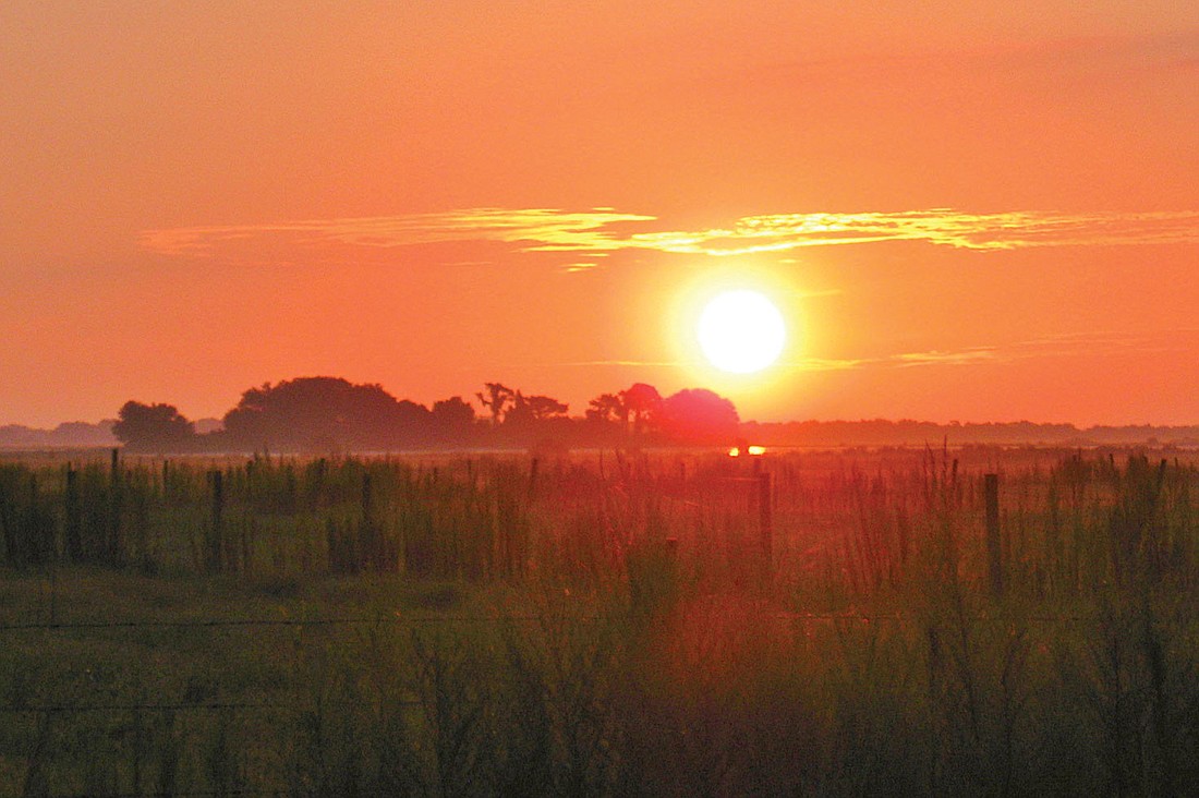 Karen Rawlings submitted this sunrise photo, taken in East Bradenton.