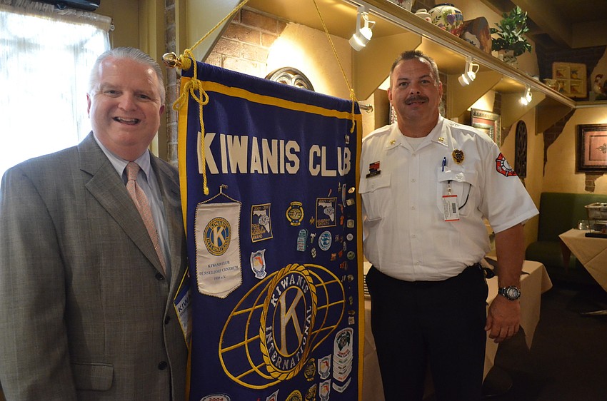 President Joe Sikora and Chief Kevin Easton