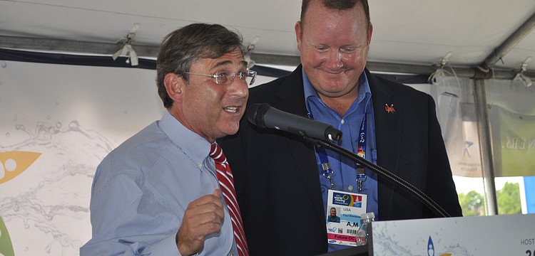 Randy Benderson, president of Benderson Development, thanked Paul Blackketter for his persistence. â€œThis is bigger than our dream was,â€ Benderson said.