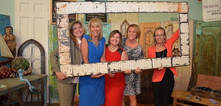 Heather Kasten, Oma McCall, Morgan Gerhart, Jamie Overmiller and Brittany Lamont