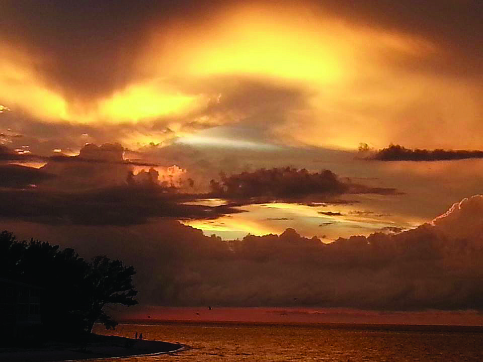 Michelle Benditt submitted this sunset photo, taken in the 5200 block of Gulf of Mexico Drive.