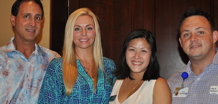 Ian and Melissa Davis, Yen Reed and Chris Davis