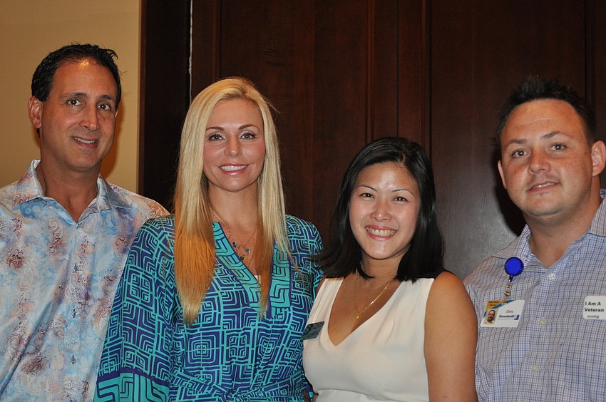 Ian and Melissa Davis, Yen Reed and Chris Davis