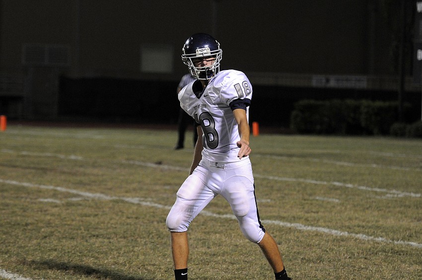 ODA freshman wide receiver Joey Runge is one of 16 freshmen on this yearâ€™s varsity roster.