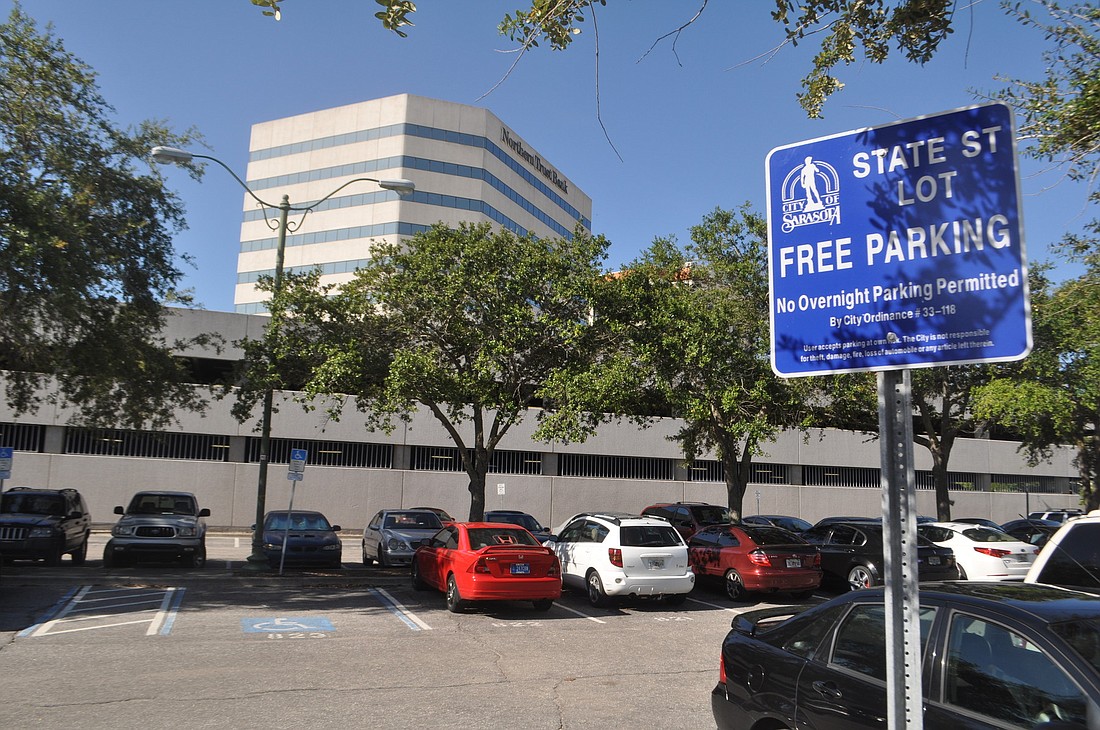 The State Street parking garage will sit near Lemon Avenue, on land currently occupied by a city lot, but it's still unknown what the structure will ultimately look like.