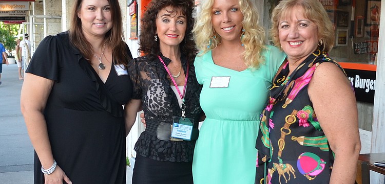 Nicole Brickhouse, Victoria Jacobson, Adrian Griffin and Chris Lynch